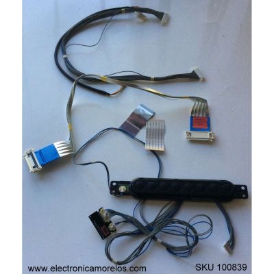 KIT DE CABLES PARA TV / LG / EAD62370714 / YWD6D90000A / SRDEDA00KHA / MODELO 50LN5700-UH.BUSYLJR